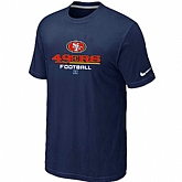 San Francisco 49ers Critical Victory D.Blue T-Shirt,baseball caps,new era cap wholesale,wholesale hats