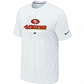 San Francisco 49ers Critical Victory White T-Shirt,baseball caps,new era cap wholesale,wholesale hats