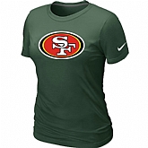San Francisco 49ers D.Green Women's Logo T-Shirt,baseball caps,new era cap wholesale,wholesale hats