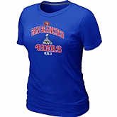 San Francisco 49ers Super Bowl XLVII Heart & Soul Blue Women's T-Shirt,baseball caps,new era cap wholesale,wholesale hats