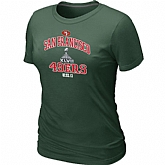 San Francisco 49ers Super Bowl XLVII Heart & Soul D.Green Women's T-Shirt,baseball caps,new era cap wholesale,wholesale hats