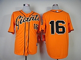 San Francisco Giants #16 Angel Pagan 2014 Orange Jerseys,baseball caps,new era cap wholesale,wholesale hats