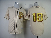 San Francisco Giants #18 Matt Cain Authentic 2013 Commemorative Gold Jerseys,baseball caps,new era cap wholesale,wholesale hats