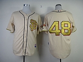 San Francisco Giants #48 Pablo Sandoval Authentic 2013 Commemorative Gold Jerseys,baseball caps,new era cap wholesale,wholesale hats