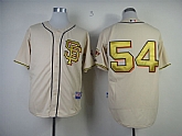 San Francisco Giants #54 Sergio Romo  Authentic 2013 Commemorative Gold Jerseys,baseball caps,new era cap wholesale,wholesale hats