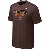 San Francisco Giants 2014 Home Practice T-Shirt - Brown,baseball caps,new era cap wholesale,wholesale hats