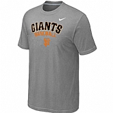 San Francisco Giants 2014 Home Practice T-Shirt - Light Grey,baseball caps,new era cap wholesale,wholesale hats