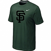 San Francisco Giants Heathered D.Green Nike Blended T-Shirt,baseball caps,new era cap wholesale,wholesale hats