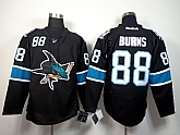 San Jose Sharks #88 Brent Burns Black Jerseys,baseball caps,new era cap wholesale,wholesale hats