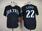 Seattle Mariners #22 Cano 2014 Navy Blue Jerseys,baseball caps,new era cap wholesale,wholesale hats