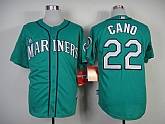 Seattle Mariners #22 Cano Green Jerseys,baseball caps,new era cap wholesale,wholesale hats