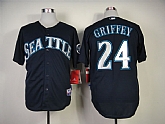 Seattle Mariners #24 Griffey 2014 Navy Blue Jerseys,baseball caps,new era cap wholesale,wholesale hats