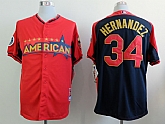 Seattle Mariners #34 Felix Hernandez 2014 All Star Red Jerseys,baseball caps,new era cap wholesale,wholesale hats