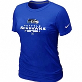 Seattle Seahawks Blue Women's Critical Victory T-Shirt,baseball caps,new era cap wholesale,wholesale hats