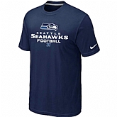 Seattle Seahawks Critical Victory D.Blue T-Shirt,baseball caps,new era cap wholesale,wholesale hats