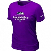 Seattle Seahawks Purple Women's Critical Victory T-Shirt,baseball caps,new era cap wholesale,wholesale hats