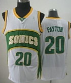 Seattle Supersonics #20 Gary Payton 1994-95 White Swingman Jerseys,baseball caps,new era cap wholesale,wholesale hats