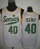 Seattle Supersonics #40 Shawn Kemp 2003-04 White Swingman Jerseys,baseball caps,new era cap wholesale,wholesale hats