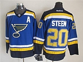 St. Louis Blues #20 Steen 2014 Blue Jerseys,baseball caps,new era cap wholesale,wholesale hats