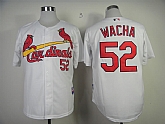 St. Louis Cardinals #52 Wacha White Jerseys,baseball caps,new era cap wholesale,wholesale hats