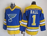 St.Louis Blues #1 Hall CCM Throwback Blue Jerseys,baseball caps,new era cap wholesale,wholesale hats