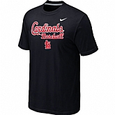 St.Louis Cardinals 2014 Home Practice T-Shirt - Black,baseball caps,new era cap wholesale,wholesale hats