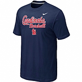 St.Louis Cardinals 2014 Home Practice T-Shirt - Dark blue,baseball caps,new era cap wholesale,wholesale hats