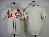 St.Louis Cardinals Blank Crean Jerseys,baseball caps,new era cap wholesale,wholesale hats