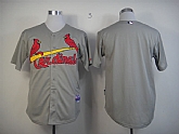 St.Louis Cardinals Blank Gray Jerseys,baseball caps,new era cap wholesale,wholesale hats