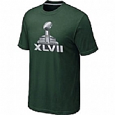 Super Bowl XLVII Logo D.Green T-Shirt,baseball caps,new era cap wholesale,wholesale hats