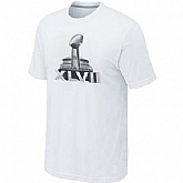 Super Bowl XLVII Logo White T-Shirt,baseball caps,new era cap wholesale,wholesale hats