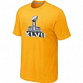 Super Bowl XLVII Logo Yellow T-Shirt