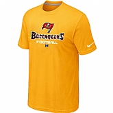Tampa Bay Buccaneers Critical Victory Yellow T-Shirt,baseball caps,new era cap wholesale,wholesale hats