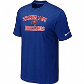 Tampa Bay Buccaneers Heart & Soul Bluel T-Shirt,baseball caps,new era cap wholesale,wholesale hats