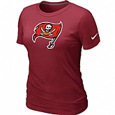 Tampa Bay Buccaneers Red Women's Logo T-Shirt,baseball caps,new era cap wholesale,wholesale hats