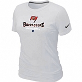 Tampa Bay Buccaneers White Women's Critical Victory T-Shirt,baseball caps,new era cap wholesale,wholesale hats