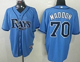 Tampa Bay Rays #70 Joe Maddon Light Blue Jerseys,baseball caps,new era cap wholesale,wholesale hats