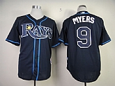 Tampa Bay Rays #9 Wil Myers Dark Blue Jerseys,baseball caps,new era cap wholesale,wholesale hats