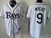 Tampa Bay Rays #9 Wil Myers White Jerseys,baseball caps,new era cap wholesale,wholesale hats