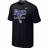 Tampa Bay Rays 2014 Home Practice T-Shirt - Black,baseball caps,new era cap wholesale,wholesale hats