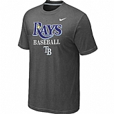 Tampa Bay Rays 2014 Home Practice T-Shirt - Dark Grey,baseball caps,new era cap wholesale,wholesale hats