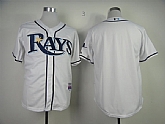 Tampa Bay Rays Blank 2013 White Jerseys,baseball caps,new era cap wholesale,wholesale hats