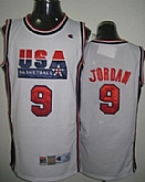 Team USA Basketball #9 Jordan White With Red Swingman Jerseys,baseball caps,new era cap wholesale,wholesale hats