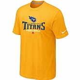 Tennessee Titans Critical Victory Yellow T-Shirt,baseball caps,new era cap wholesale,wholesale hats