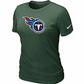 Tennessee Titans D.Green Women's Logo T-Shirt,baseball caps,new era cap wholesale,wholesale hats