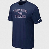 Tennessee Titans Heart & Soul D.Blue T-Shirt,baseball caps,new era cap wholesale,wholesale hats