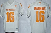 Tennessee Volunteers #16 Peyton Manning 2013 White Jerseys,baseball caps,new era cap wholesale,wholesale hats