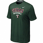 Texans Rangers 2014 Home Practice T-Shirt - Dark Green,baseball caps,new era cap wholesale,wholesale hats