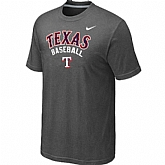 Texans Rangers 2014 Home Practice T-Shirt - Dark Grey,baseball caps,new era cap wholesale,wholesale hats