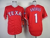 Texas Rangers #1 Andrus 2014 Red Jerseys,baseball caps,new era cap wholesale,wholesale hats